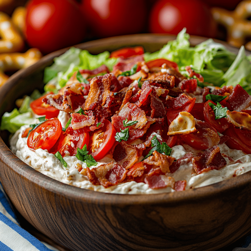 BLT Dip Recipe (Cold BLT Dip)