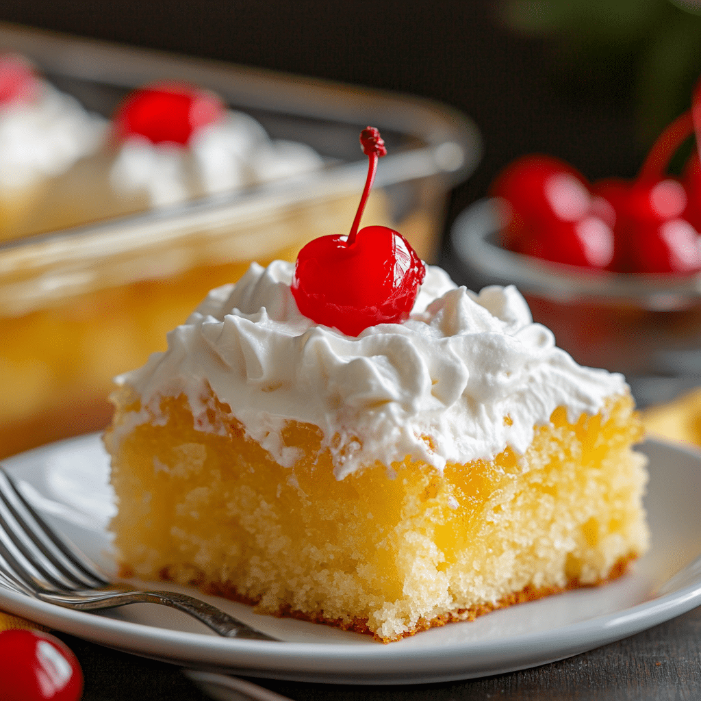 Pineapple Angel Food Cake