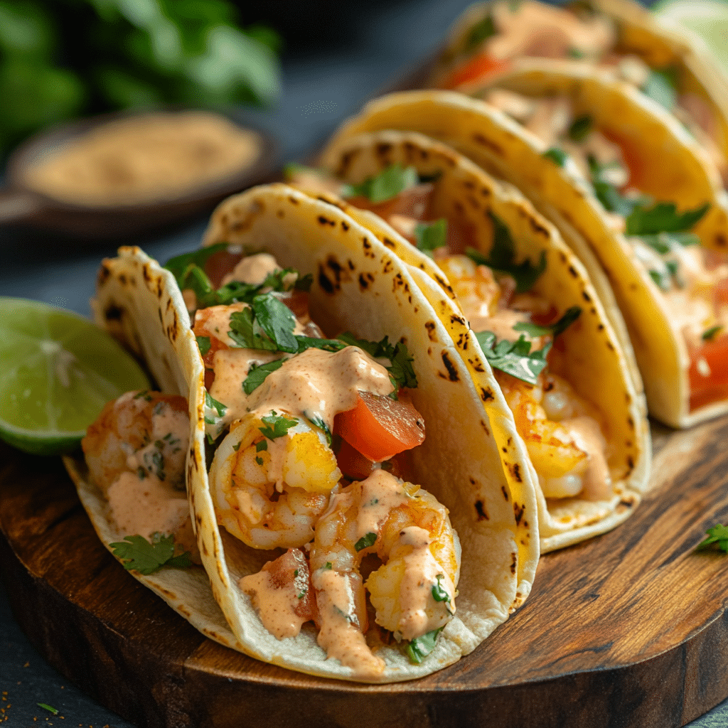 Cajun Shrimp Tacos