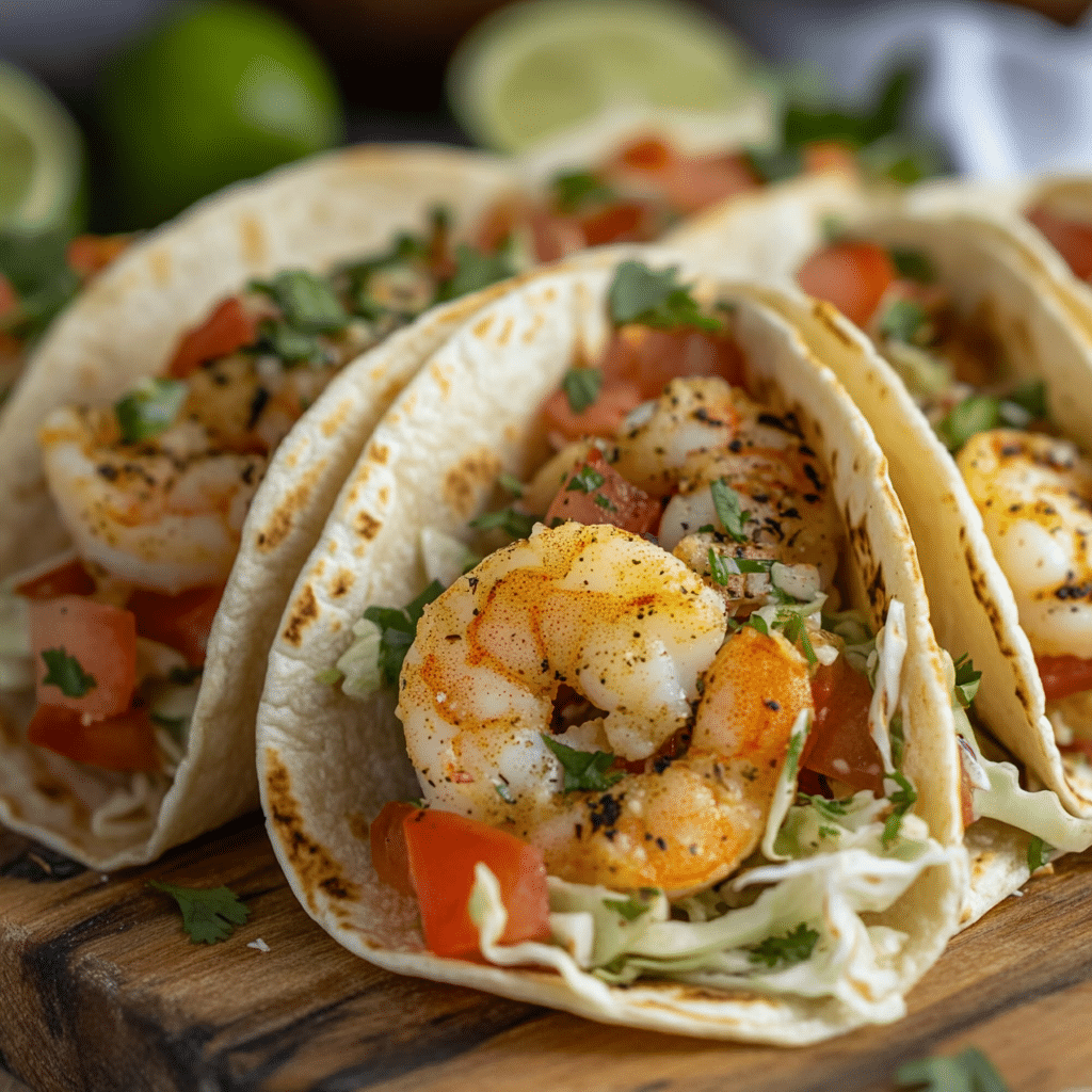 Cajun Shrimp Tacos