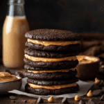 Chocolate Peanut Butter Cookie Sandwiches