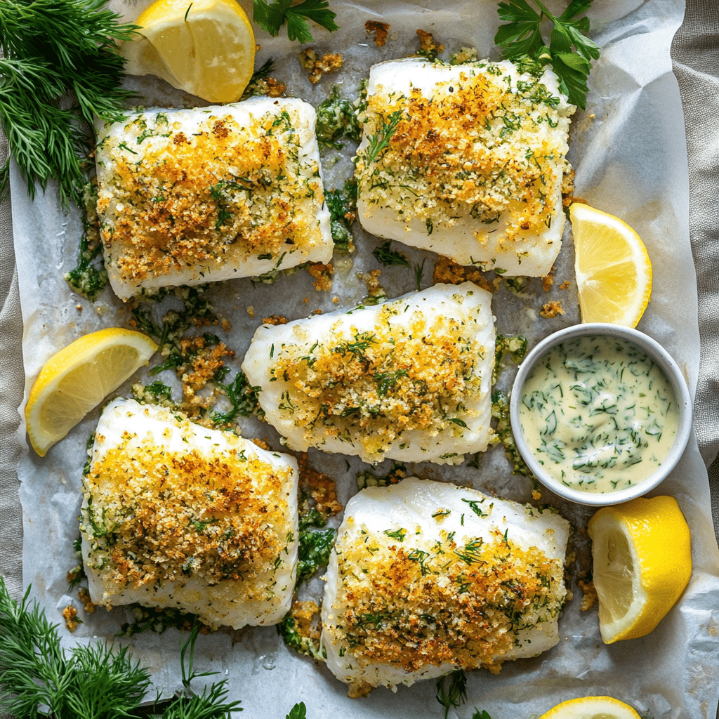 Crispy Lemon Baked Fish
