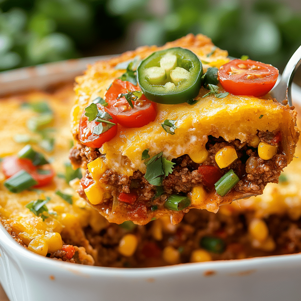 Mexican Cornbread Casserole