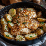 Garlic Parmesan Chicken and Potatoes