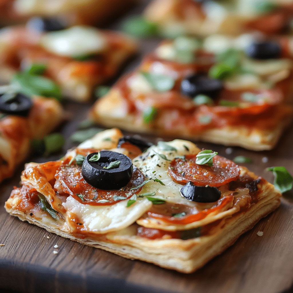 Puff Pastry Pizza