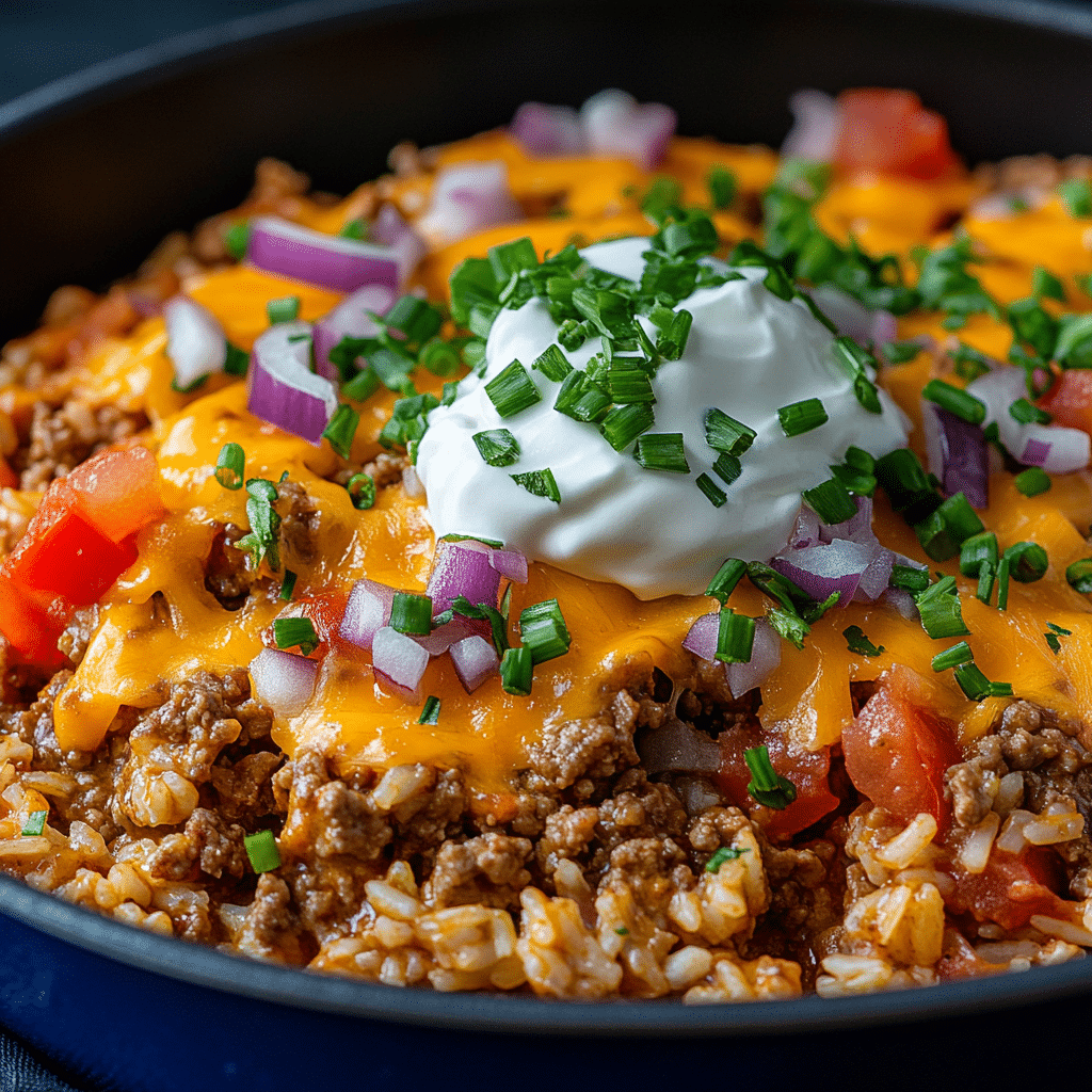 One Pot Taco Rice