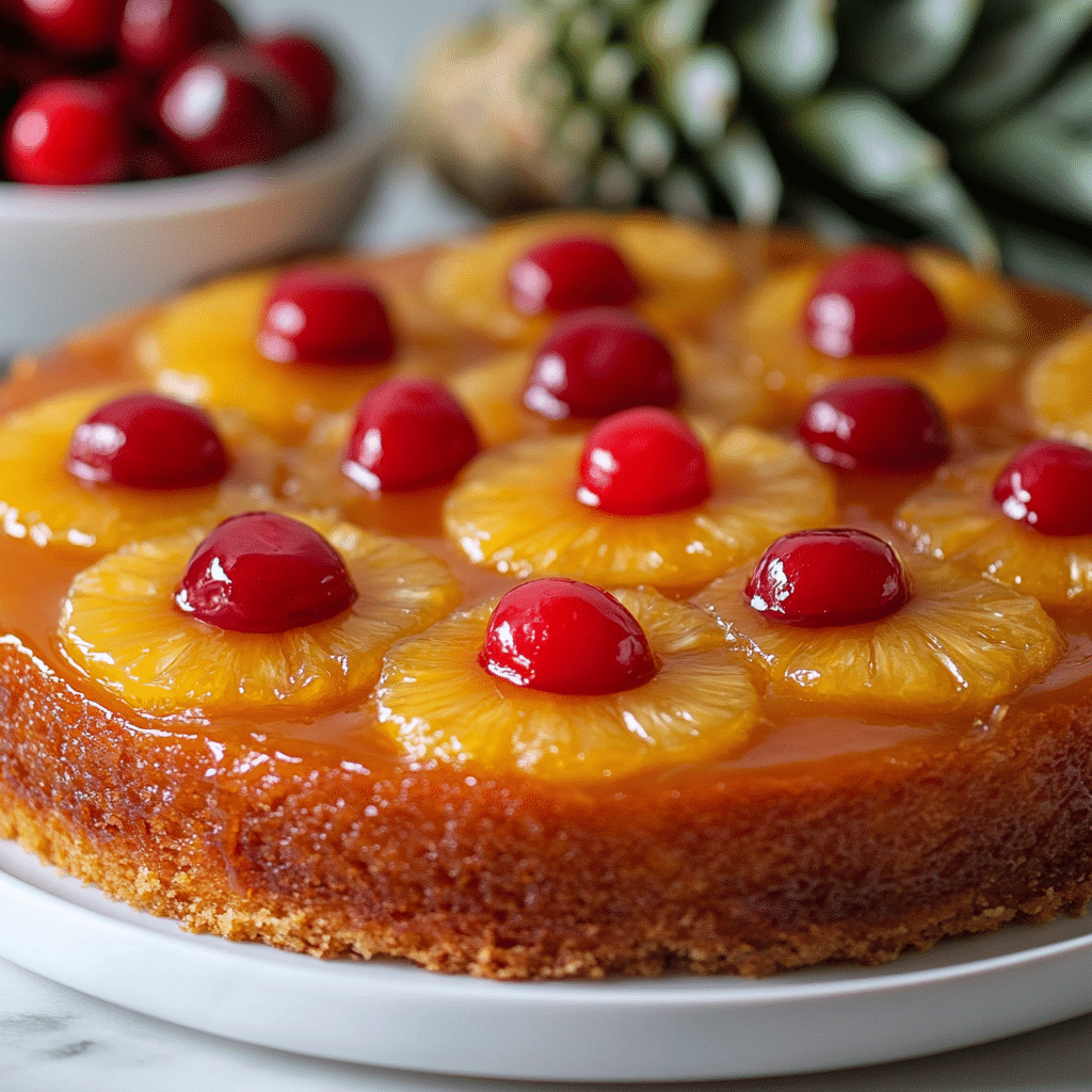 Pineapple Upside Down Cake