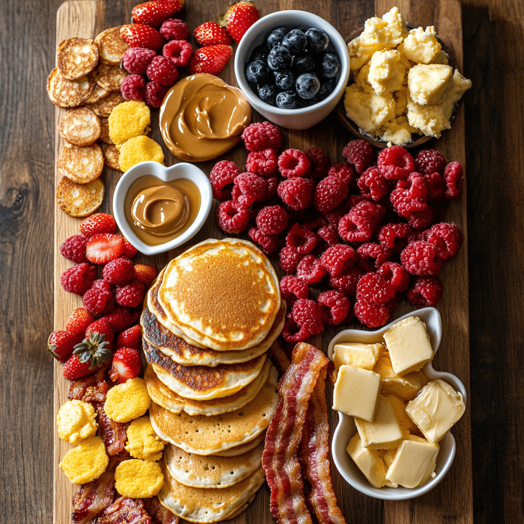 Pancake Charcuterie Board