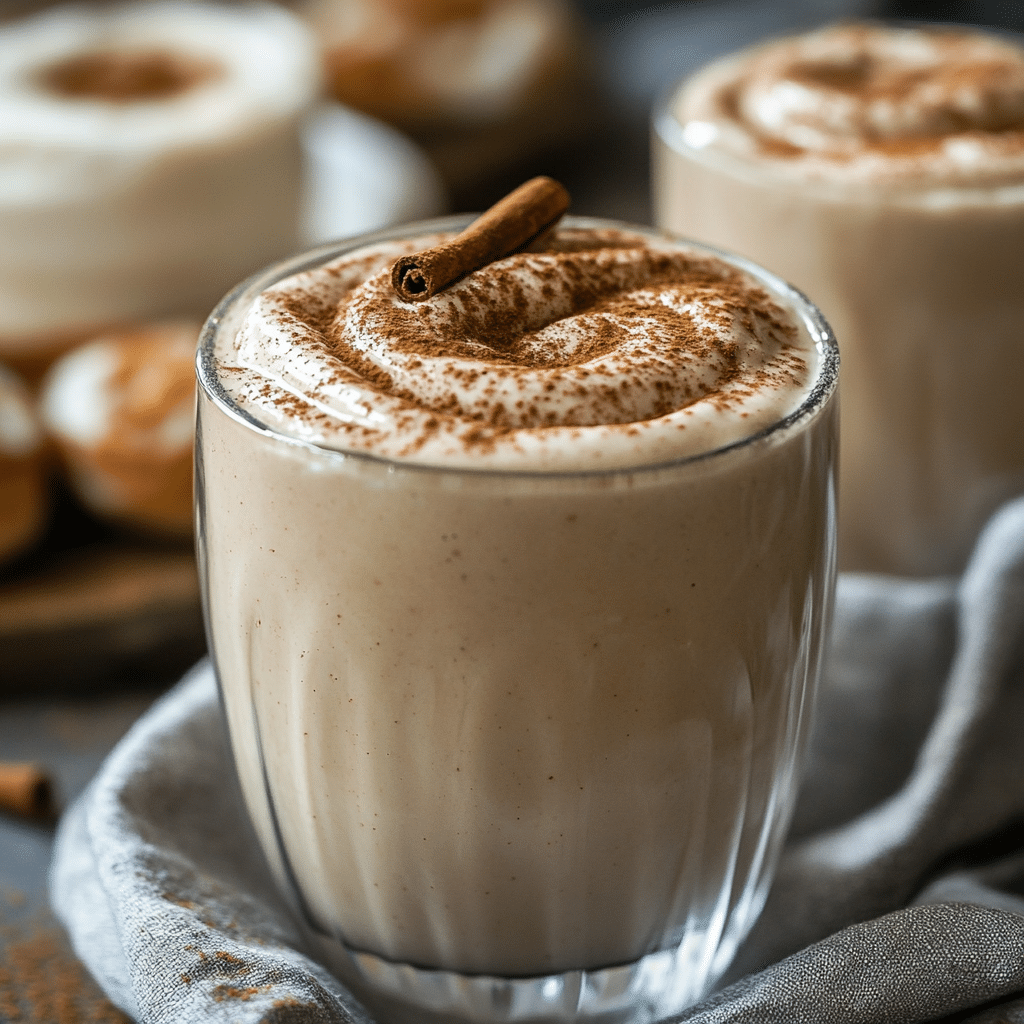 Cinnamon Roll Breakfast Smoothie