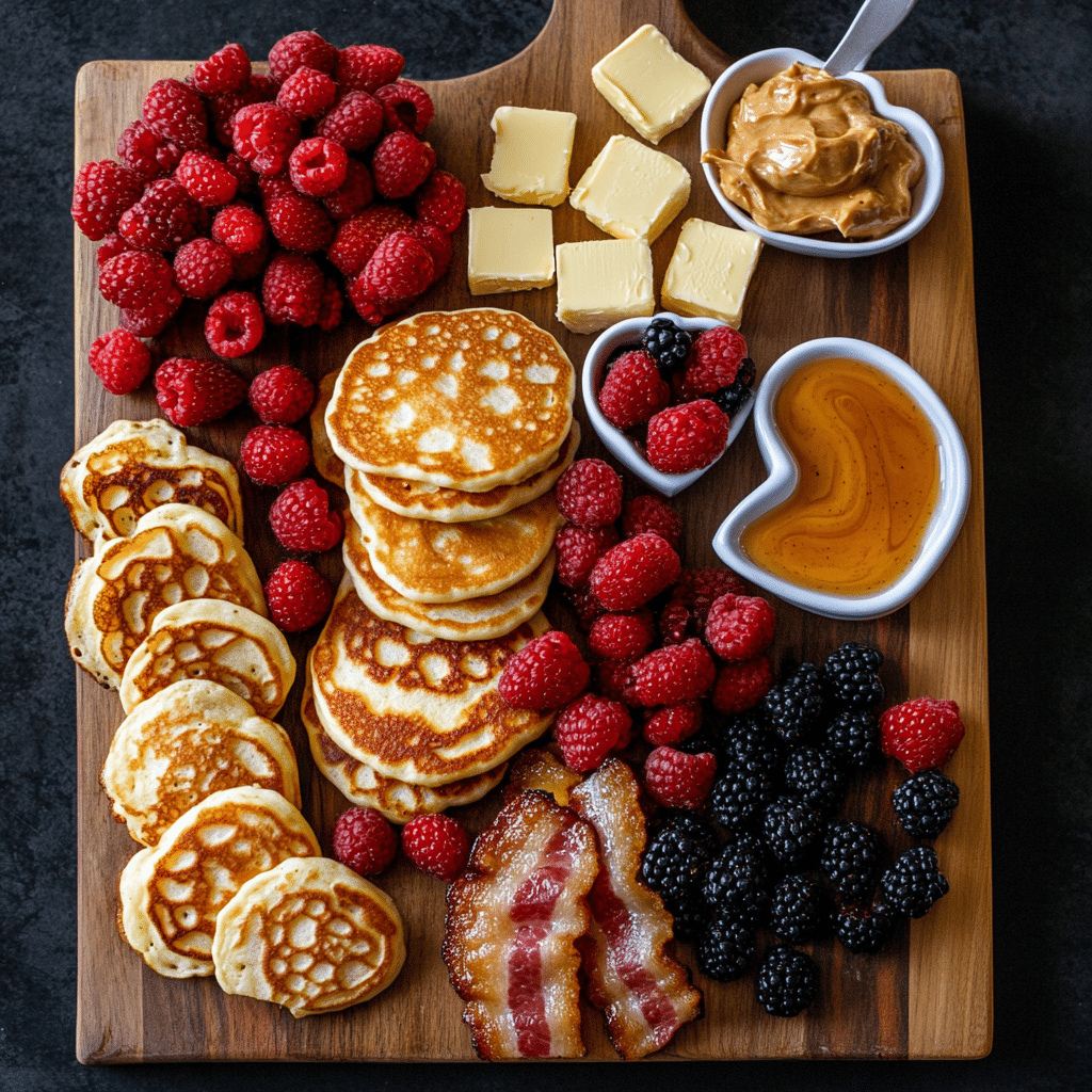Pancake Charcuterie Board