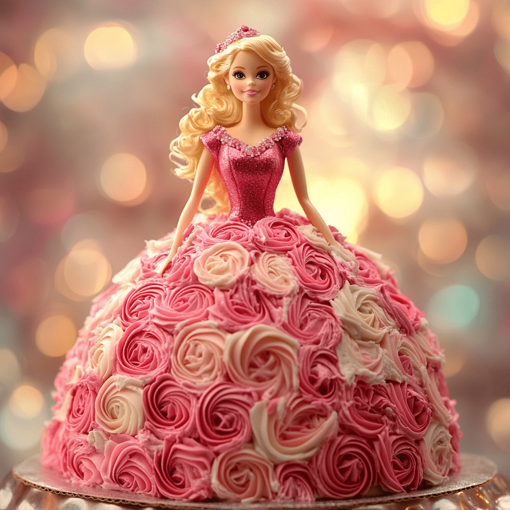 How to Make a Barbie Cake