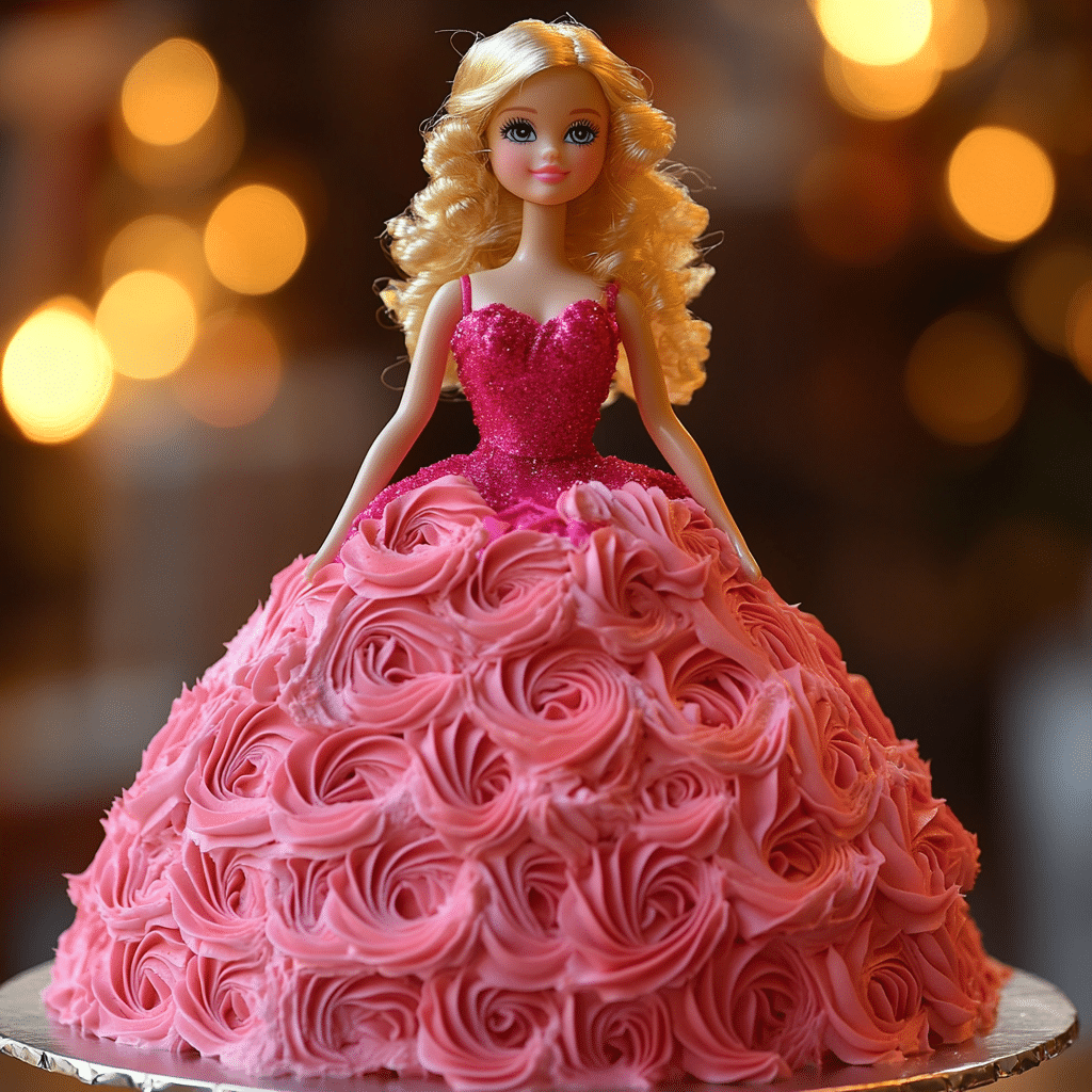 How to Make a Barbie Cake