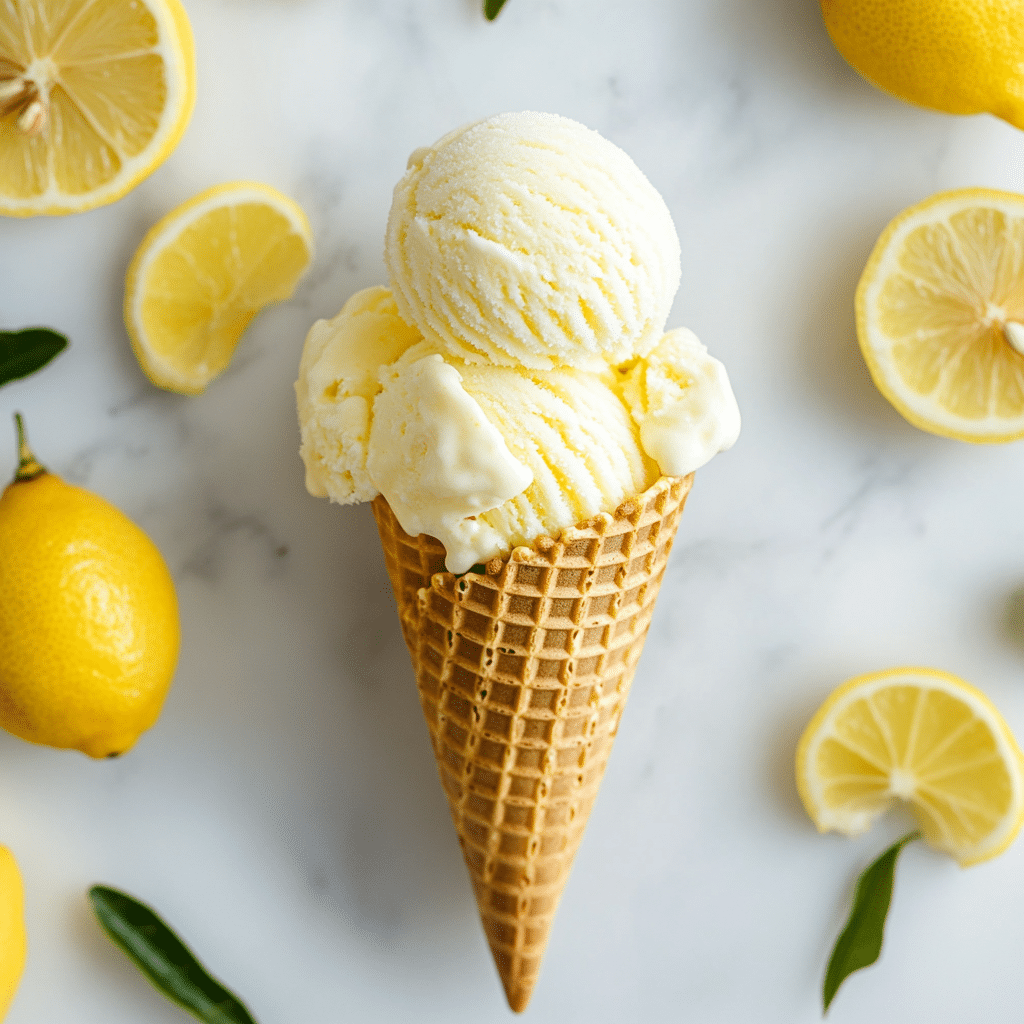 Lemon Ice Cream