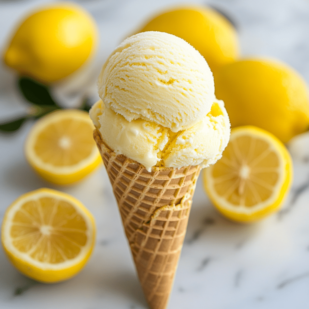 Lemon Ice Cream