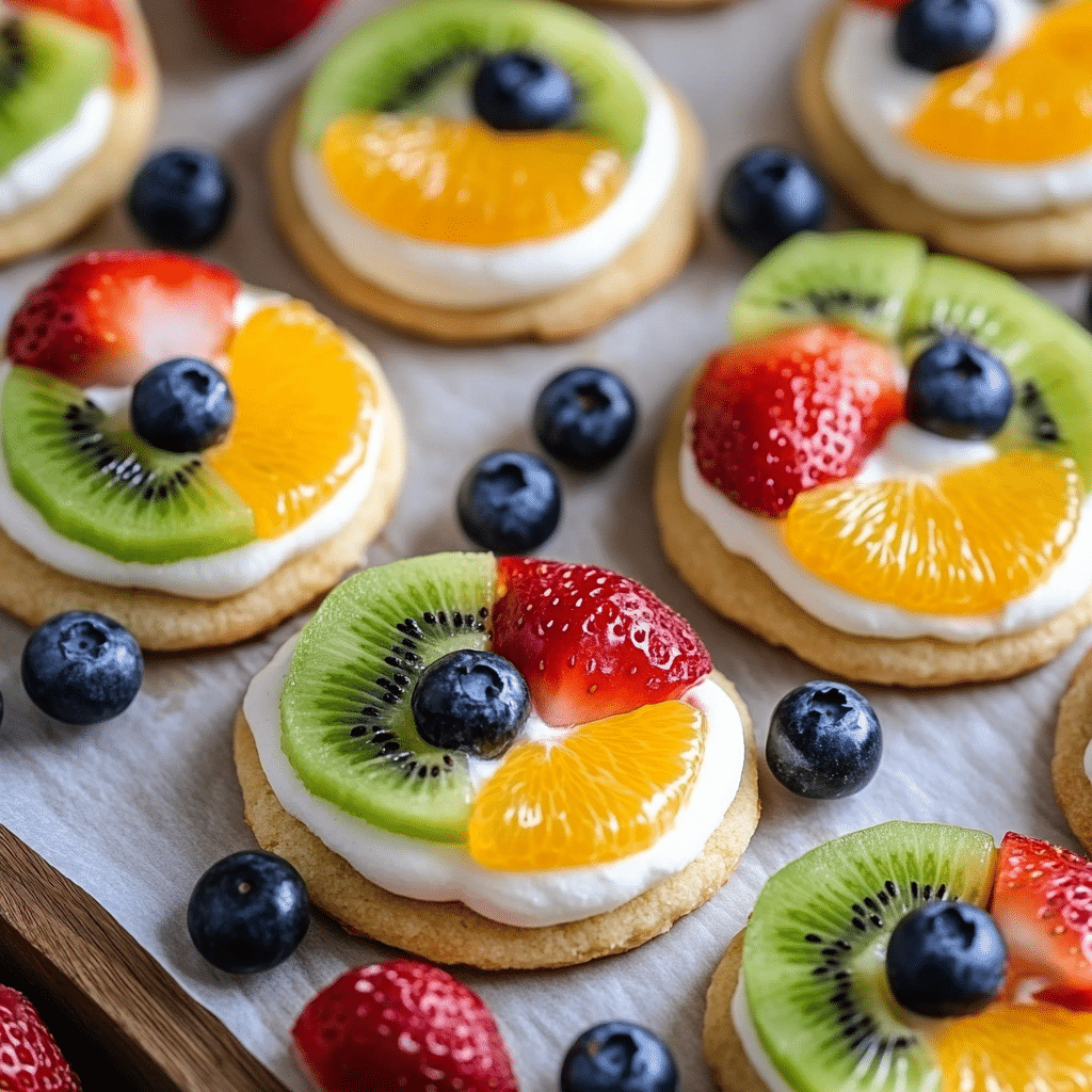 Deliciously Fun Mini Fruit Pizza