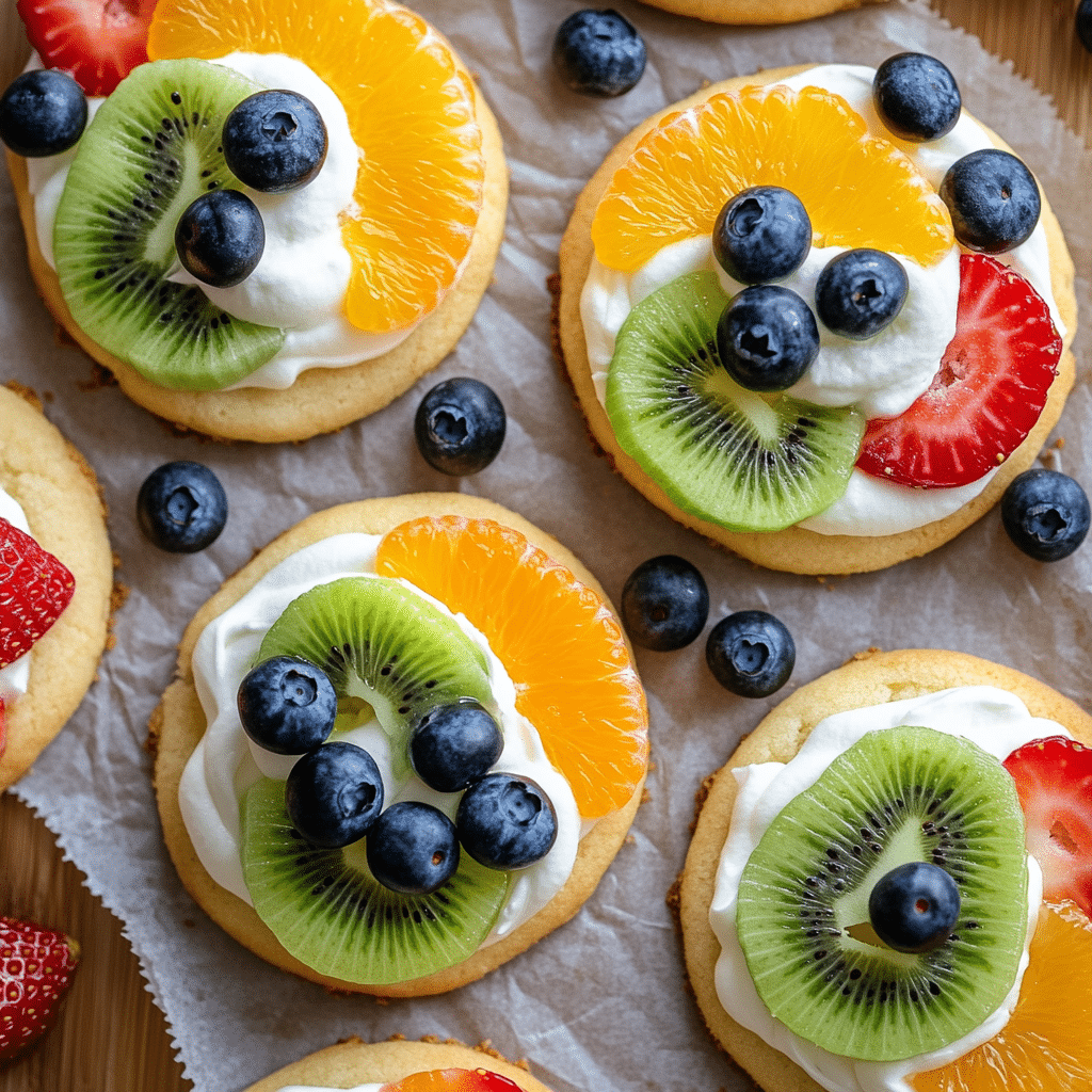Deliciously Fun Mini Fruit Pizza