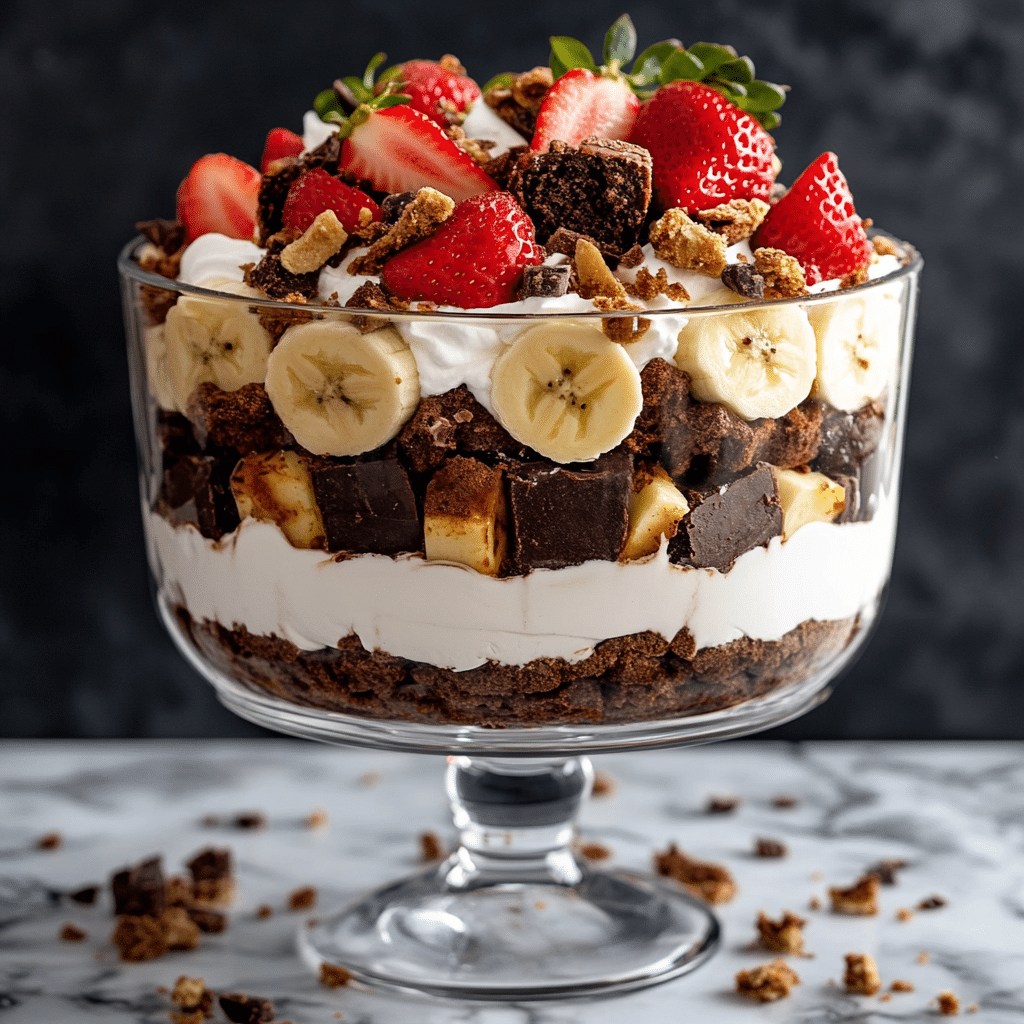 Brownie Trifle