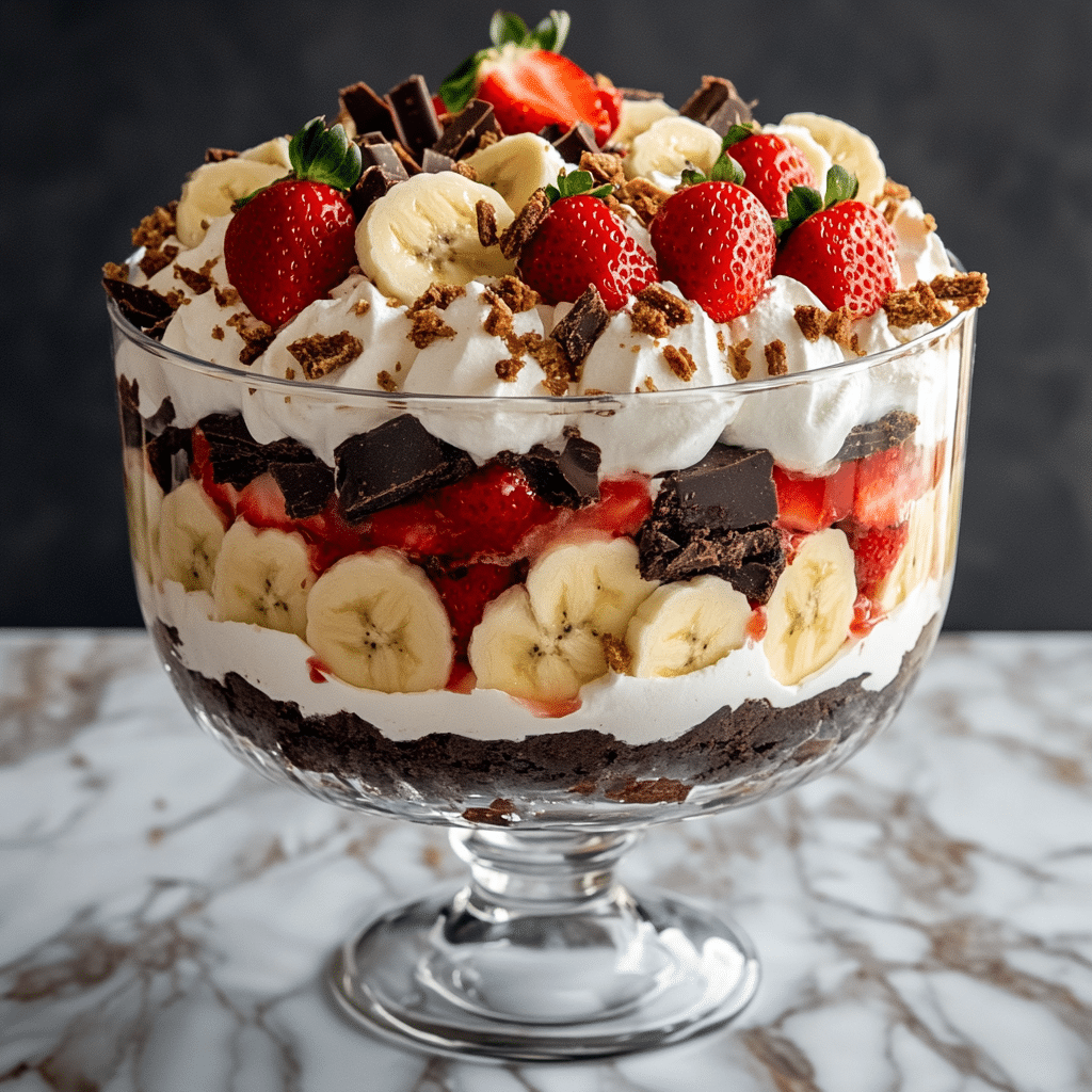 Brownie Trifle