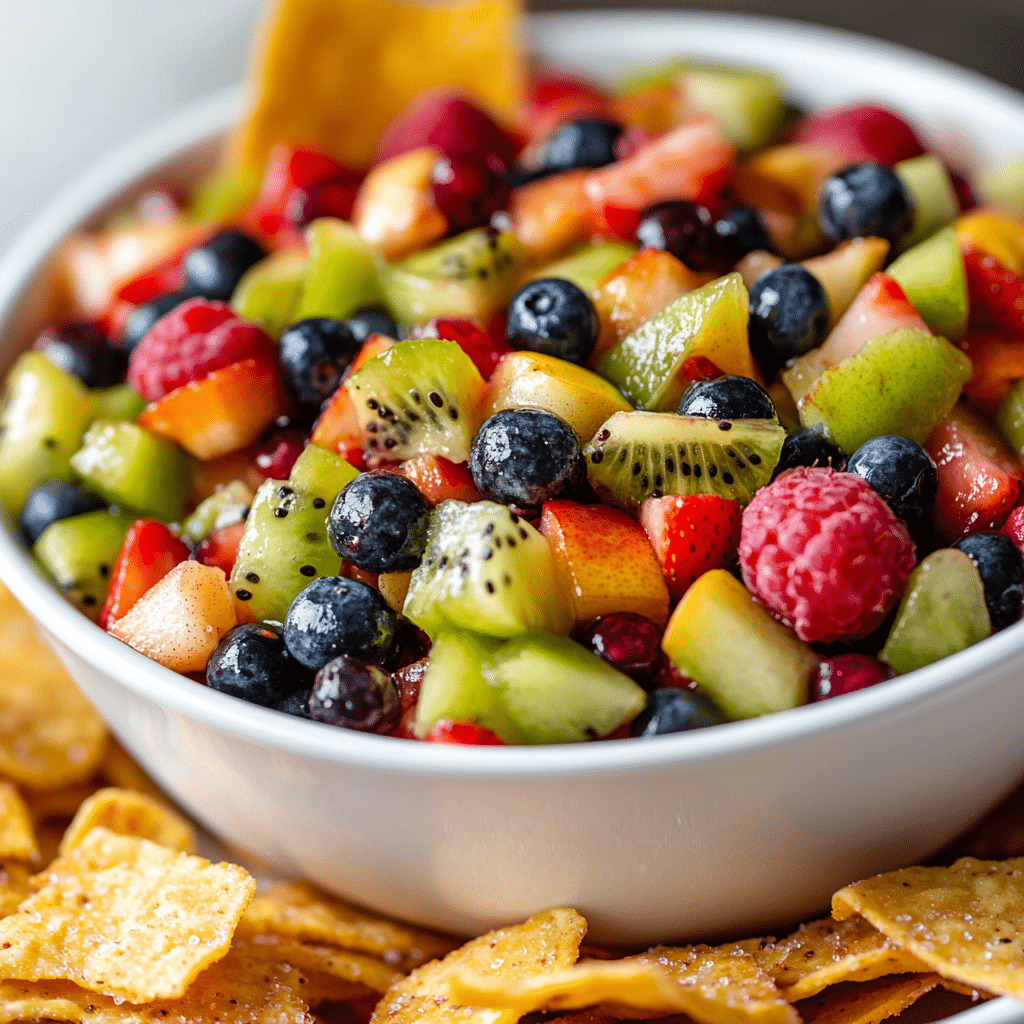 EASY Fruit Salsa