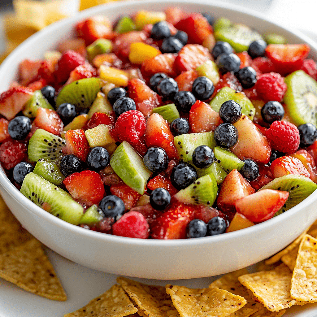 EASY Fruit Salsa