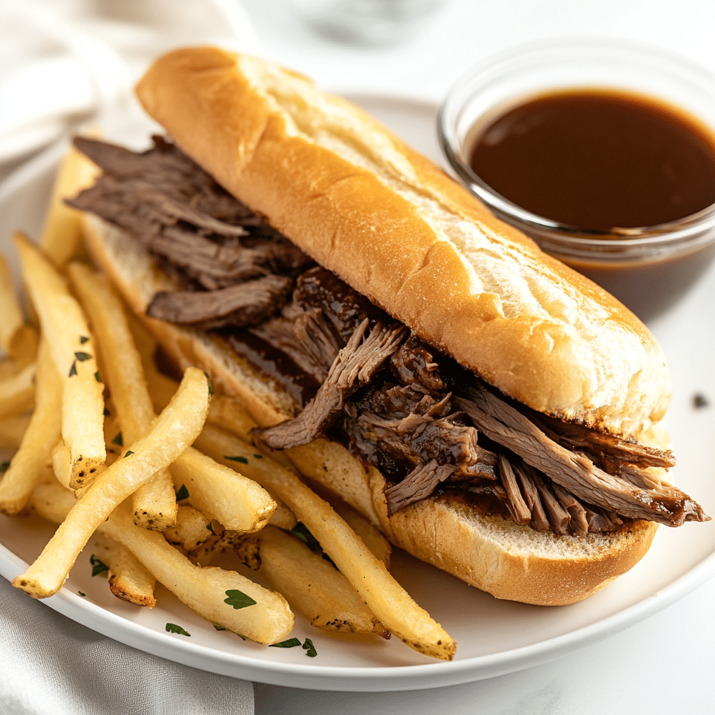 Easy French Dip Sandwiches