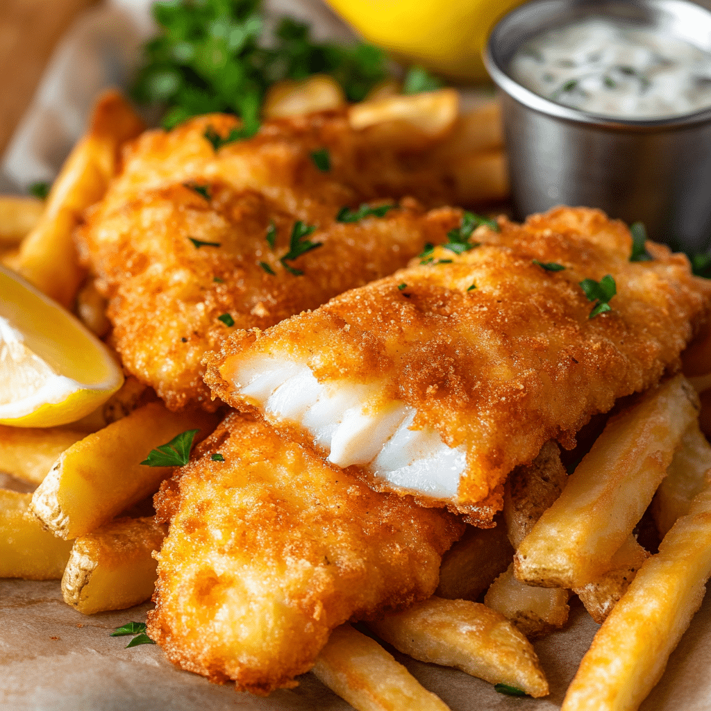 British Fish and Chips Recipe
