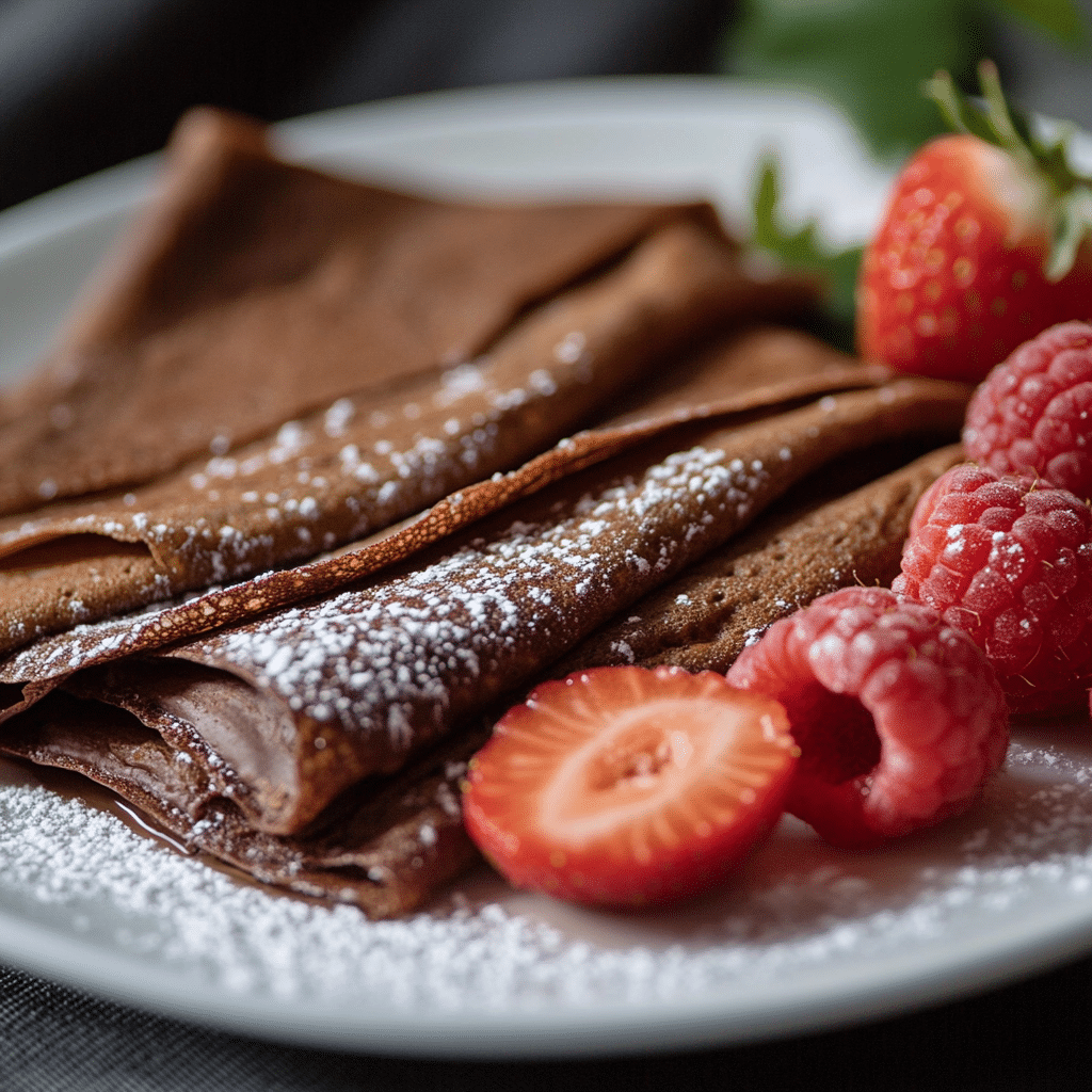 Easy Chocolate Crepes