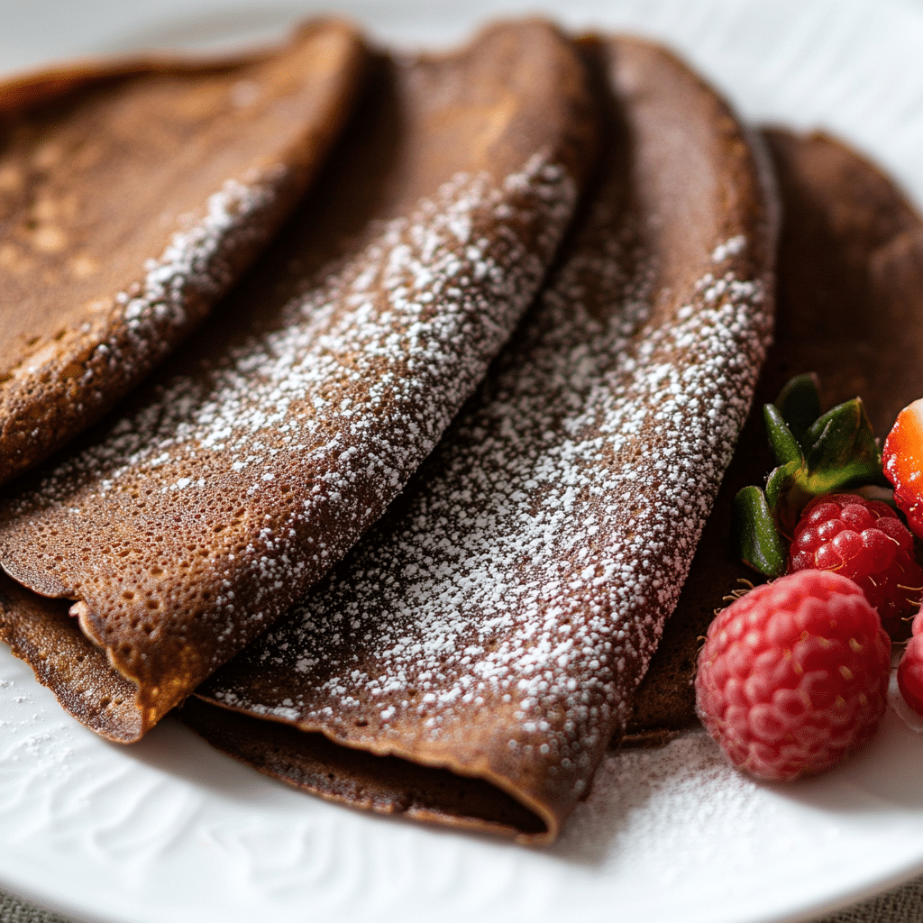 Easy Chocolate Crepes