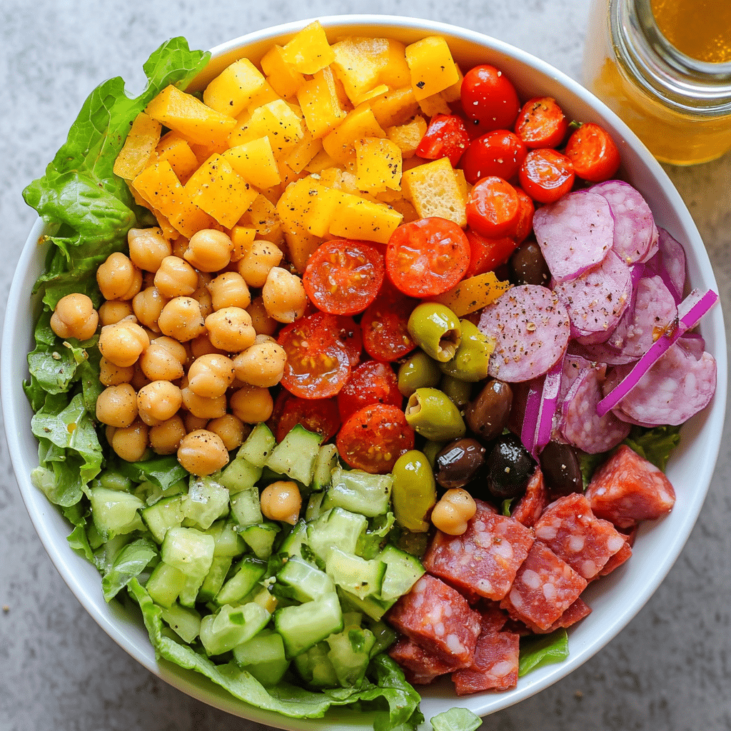 Quick and EASY Italian Salad