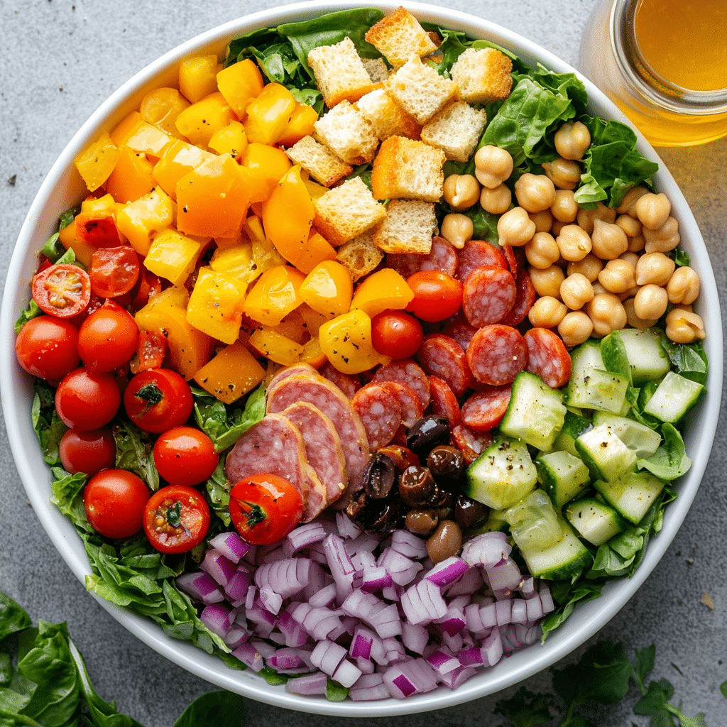 Quick and EASY Italian Salad