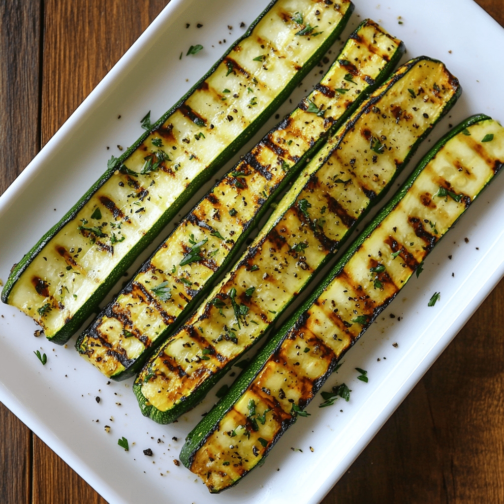 Grilled Zucchini