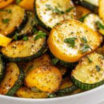 Roasted Zucchini and Squash