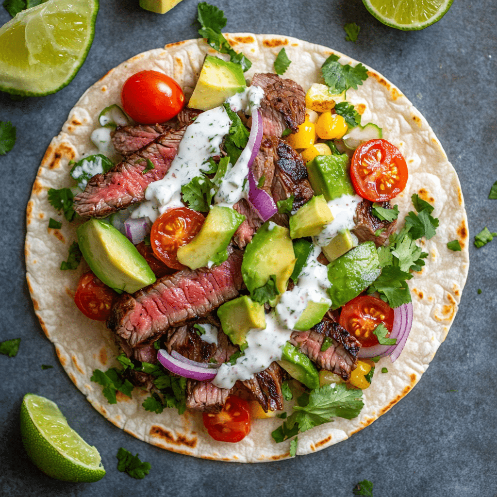 Skirt Steak Tacos