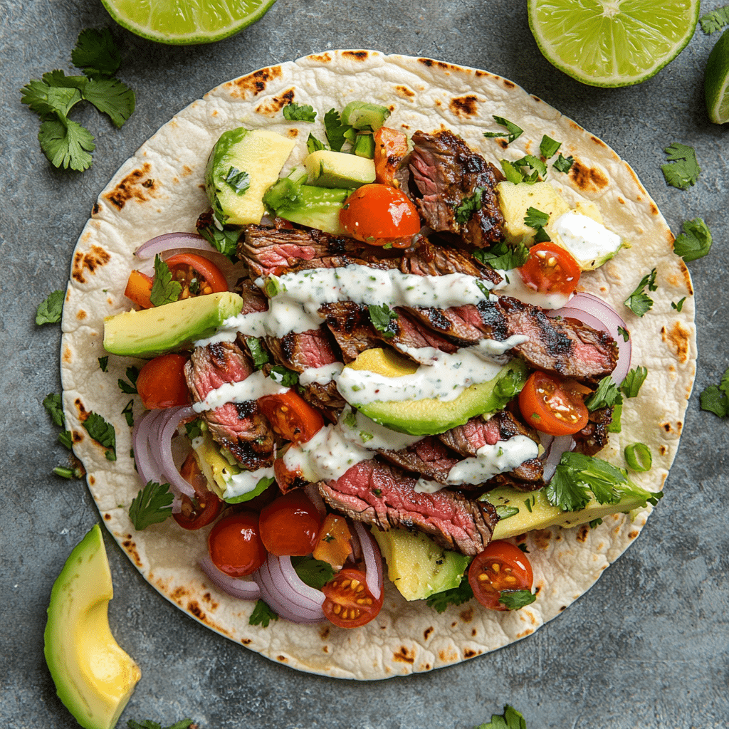 Skirt Steak Tacos