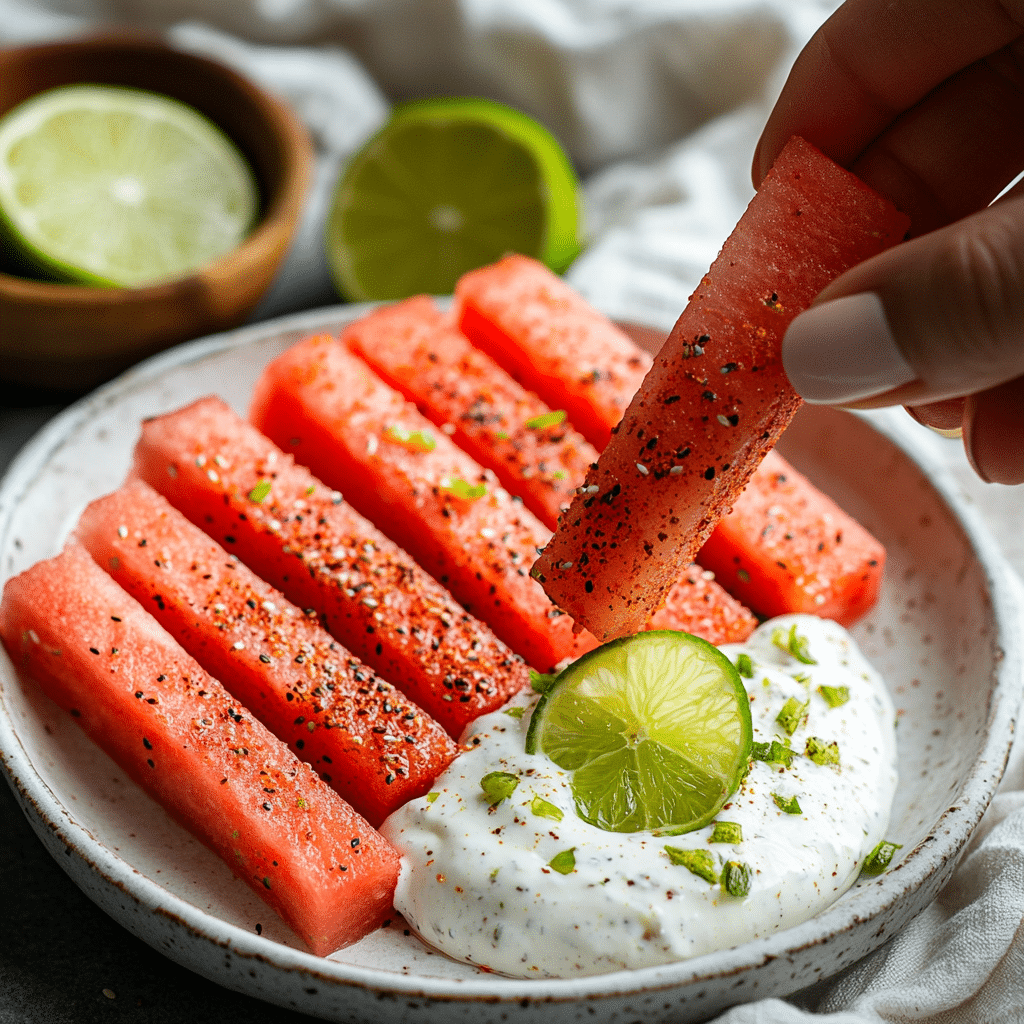 Spicy Watermelon Fries