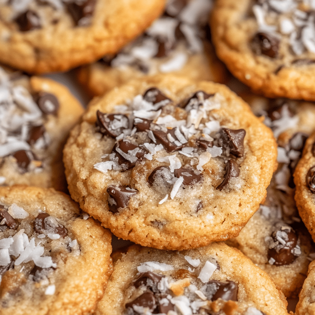 Oatmeal Coconut Chocolate Chip Cookies