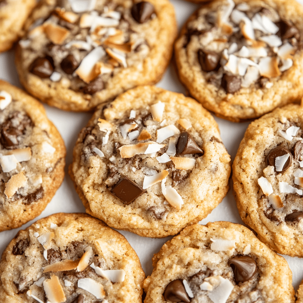 Oatmeal Coconut Chocolate Chip Cookies