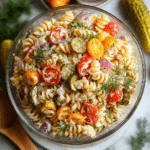 Dill Pickle Pasta Salad