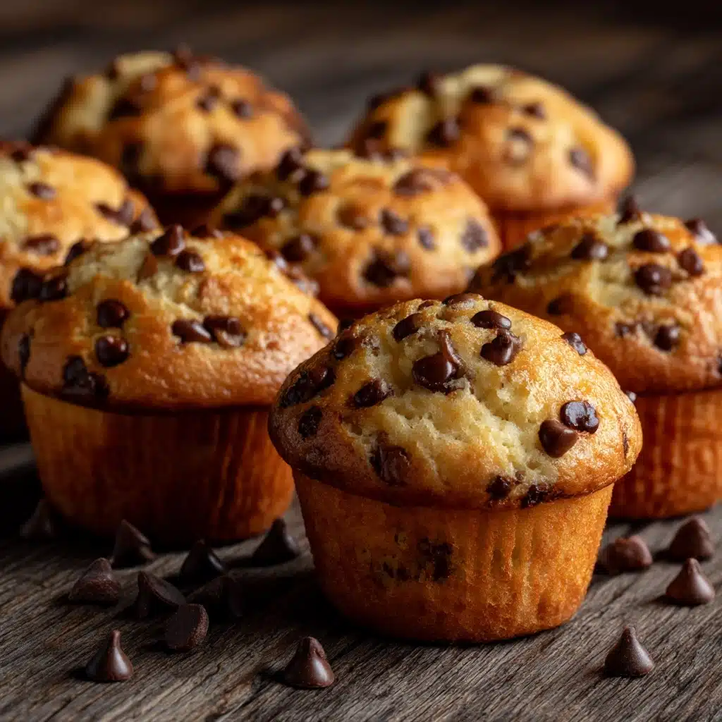 Bakery Style Chocolate Chip Muffins Recipe