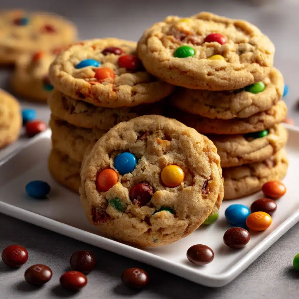 Thick and Chewy M&M Cookies Recipe