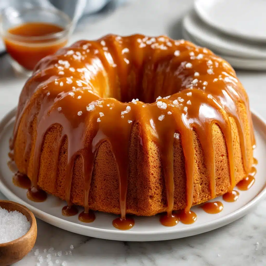 Salted Caramel Pound Cake Recipe