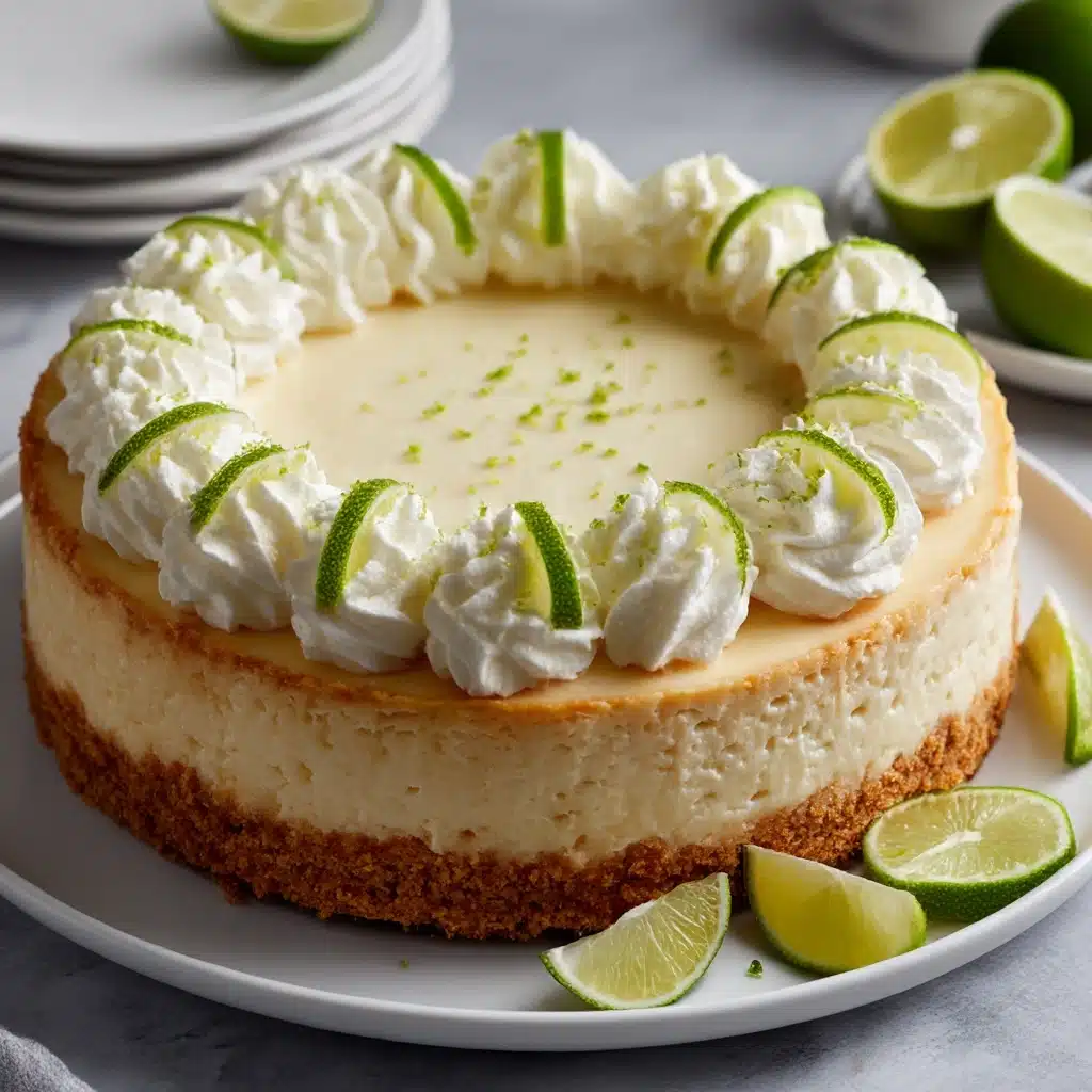 Key Lime Cheesecake Recipe - Recipe Image