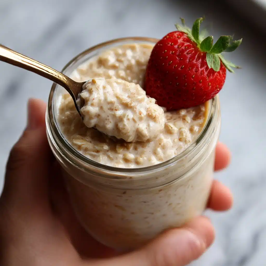 Easy Overnight Oats with Yogurt Recipe - Recipe Image