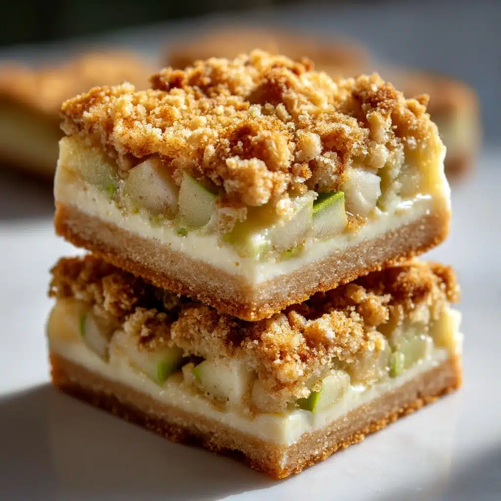 Apple Shortbread Bars Recipe - Recipe Image