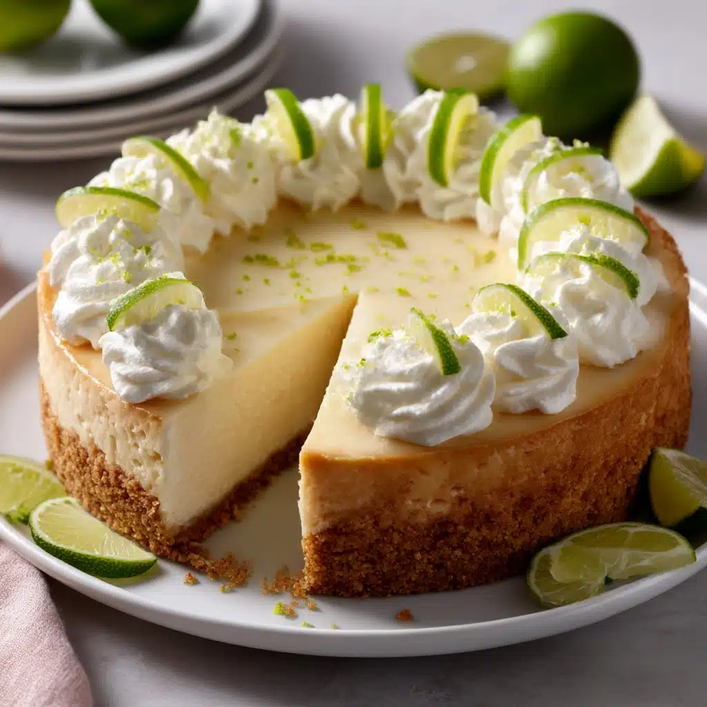 Key Lime Cheesecake Recipe - Recipe Image