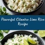 Cilantro Lime Rice Recipe
