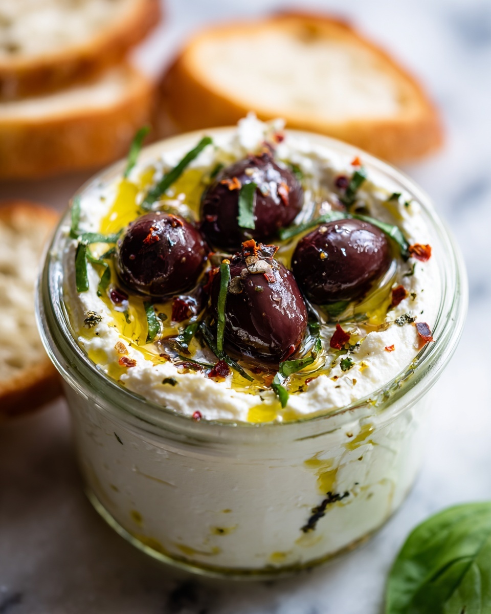 Cream Cheese & Feta Olive Spread Recipe - Recipe Image