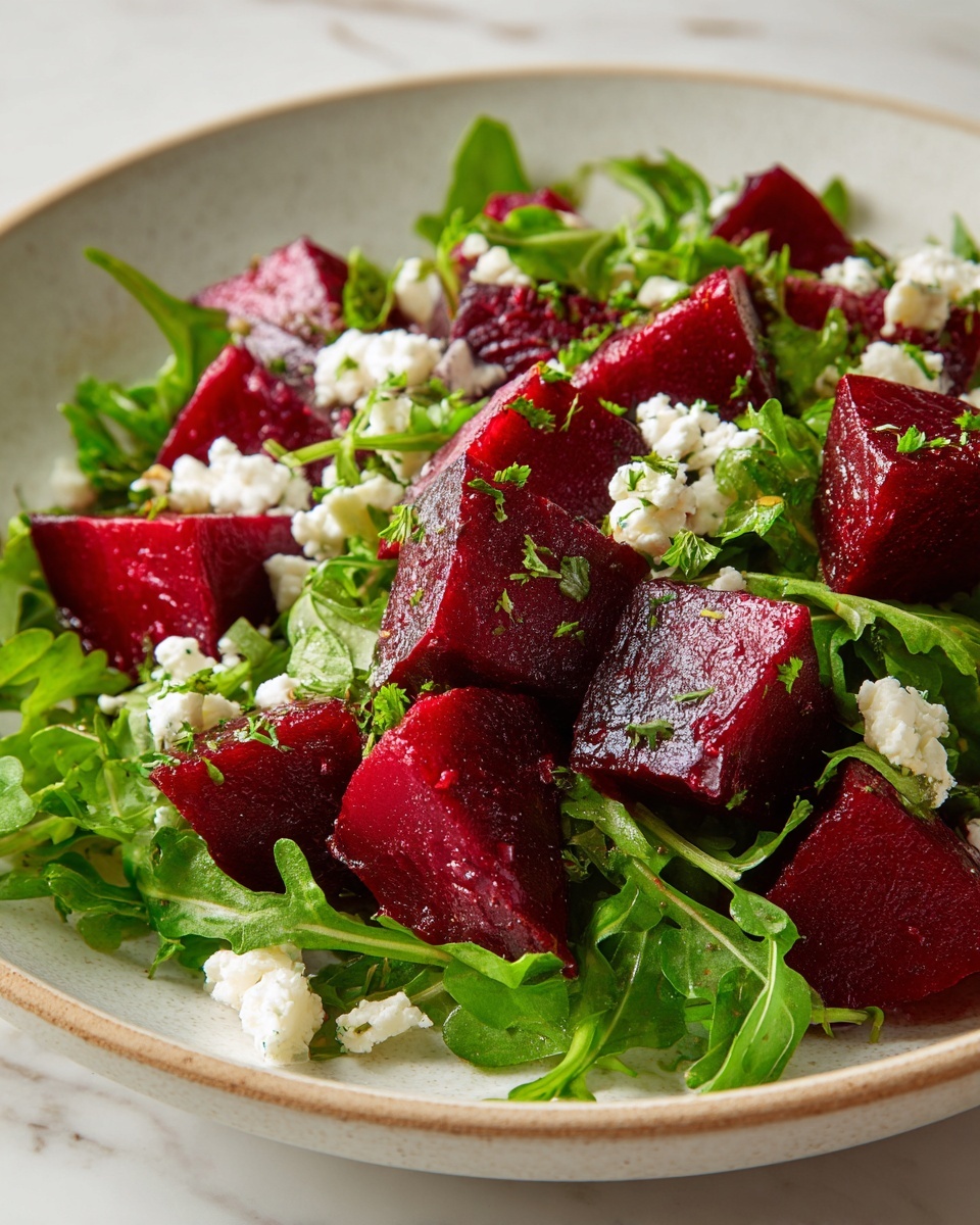 Beet Salad with Arugula Recipe - Recipe Image