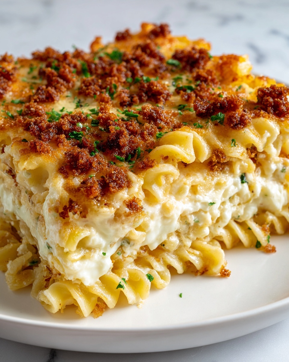 Sour Cream Noodle Bake Recipe - Recipe Image