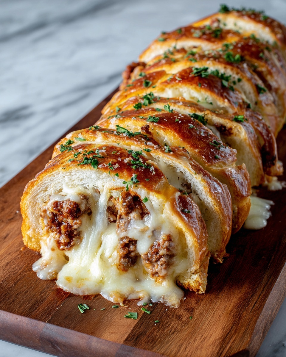 Philly Cheesesteak Stromboli Recipe - Recipe Image